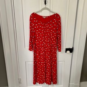 Boden ditsy floral dress